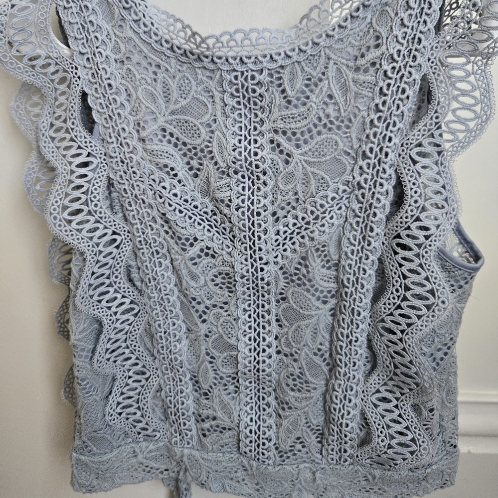 Willow and Root open back tank